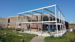 Staalconstructie Fort Kijkduin